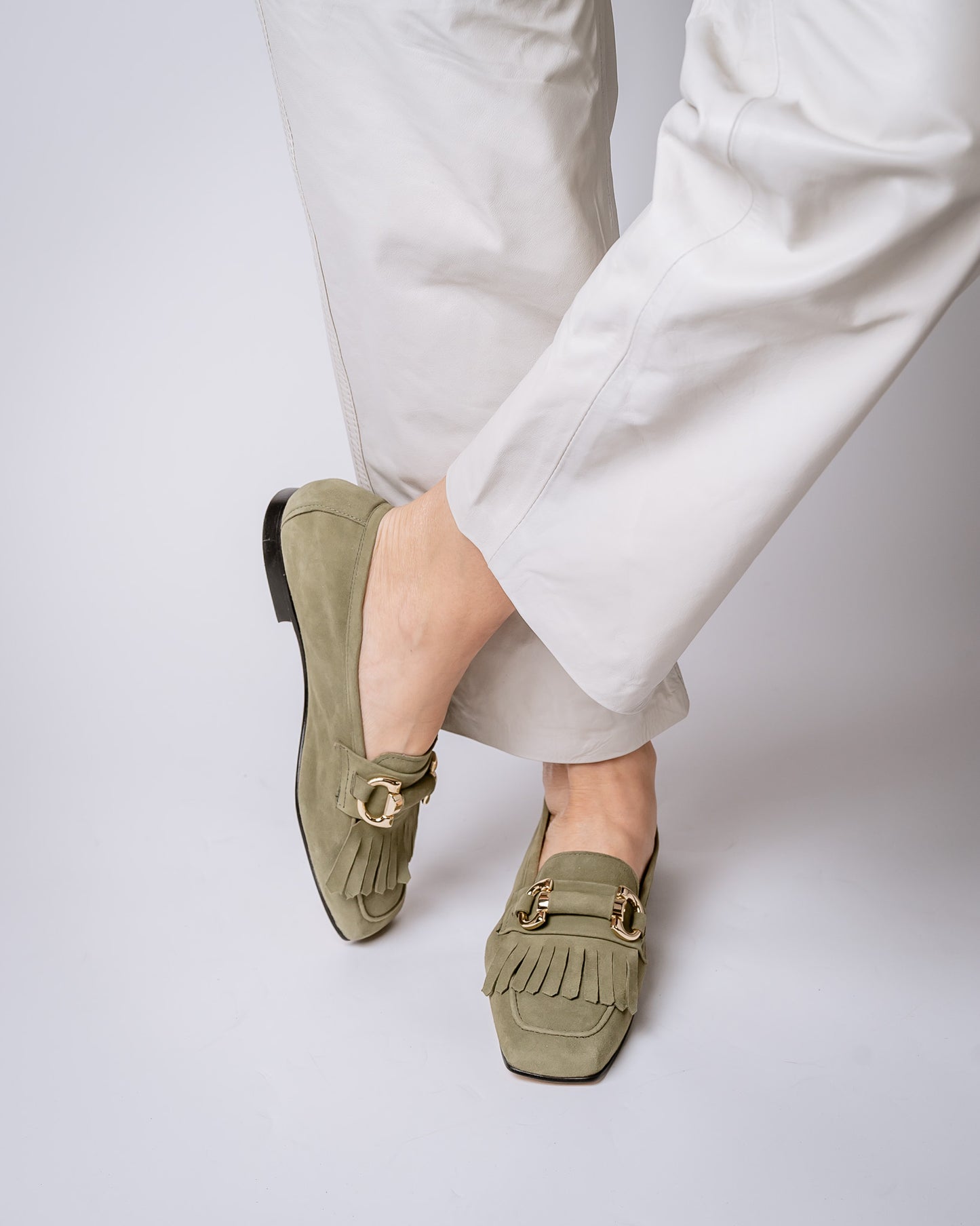 MOCASÍN CON FLECOS ANTE 24-I MARTIAL