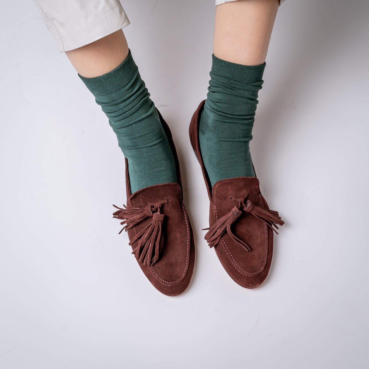 MOCASÍN CON POMPON SERRAJE 24-I MEDOC