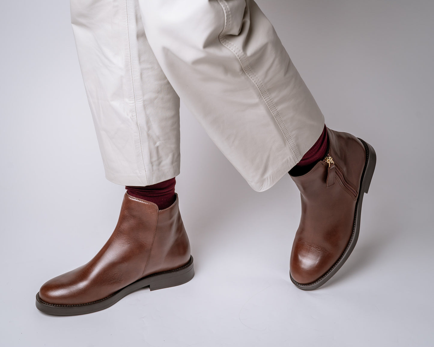 BOTIN LUSTRE 24-I CAOBA