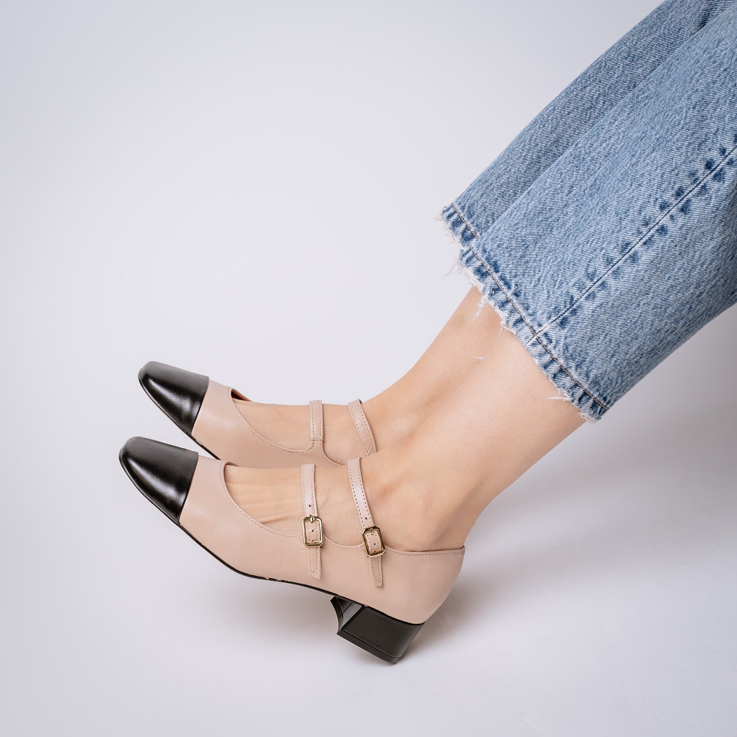 MARY JANE TIBET JUTE/NEGRO