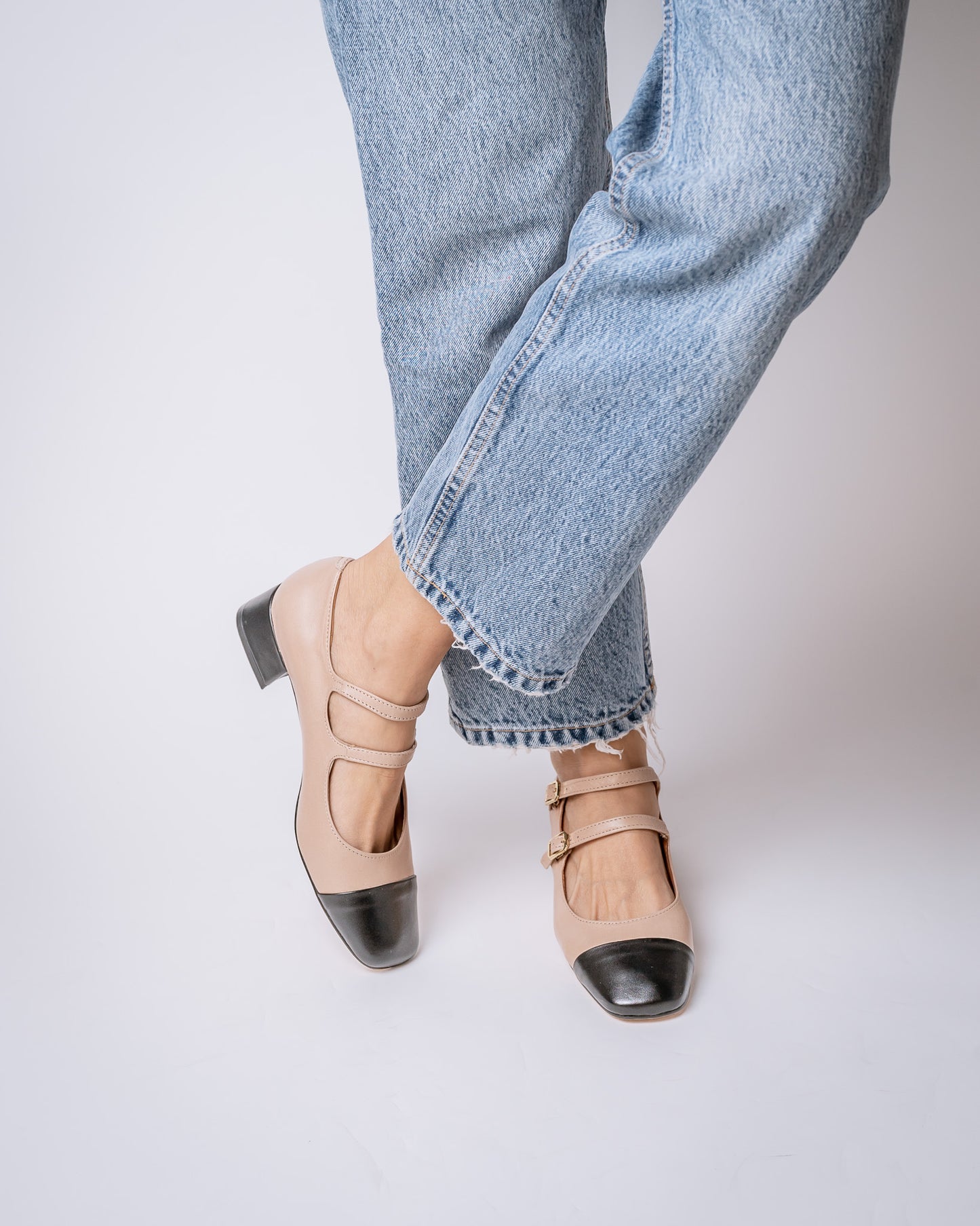 MARY JANE TIBET JUTE/NEGRO
