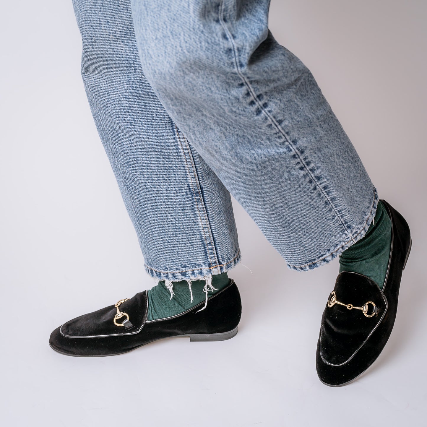 MOCASÍN TERCIOPELO 24-I NEGRO