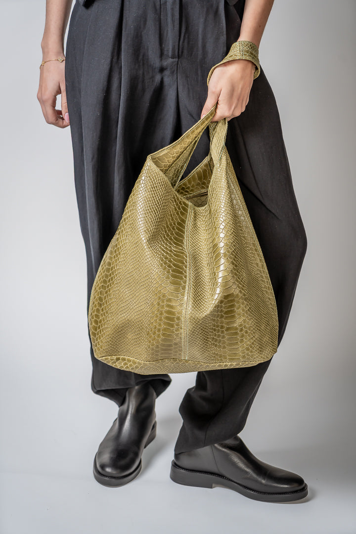 CARTERA AZUCENA VERDE