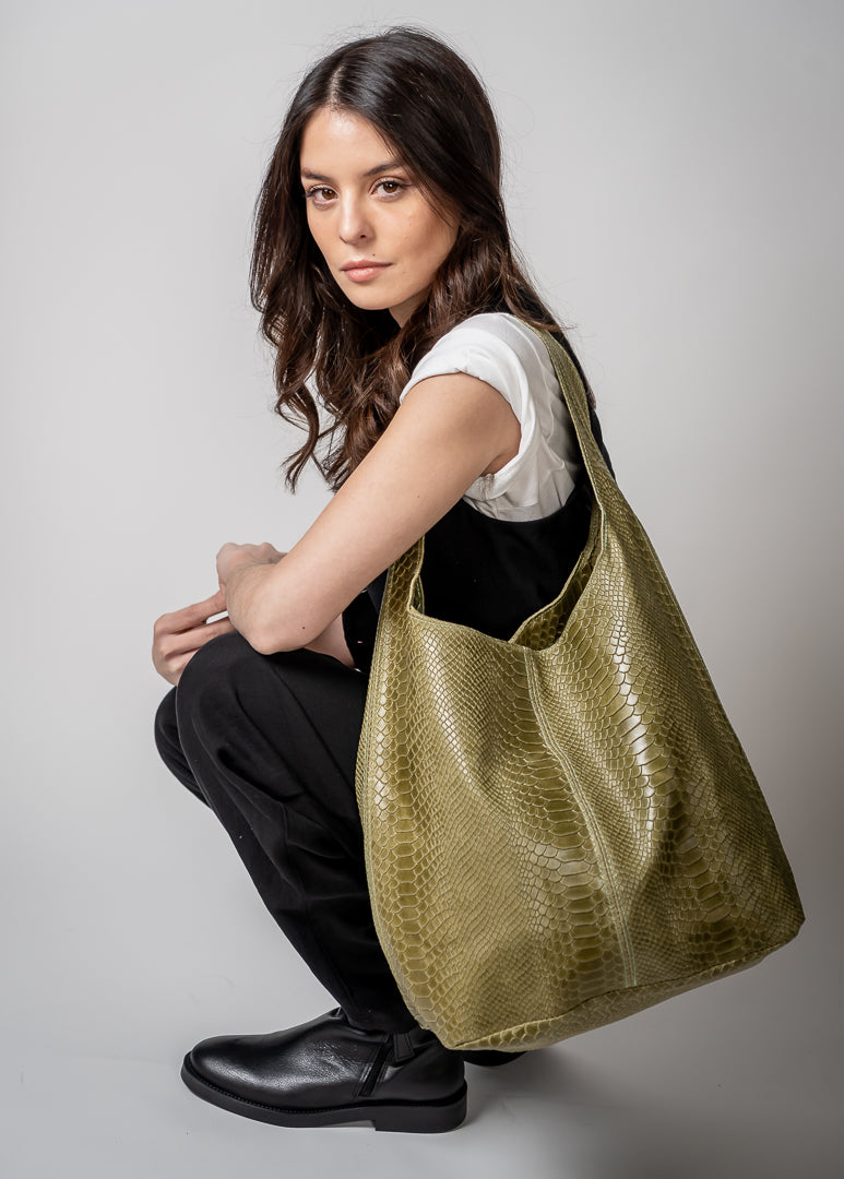 CARTERA AZUCENA VERDE