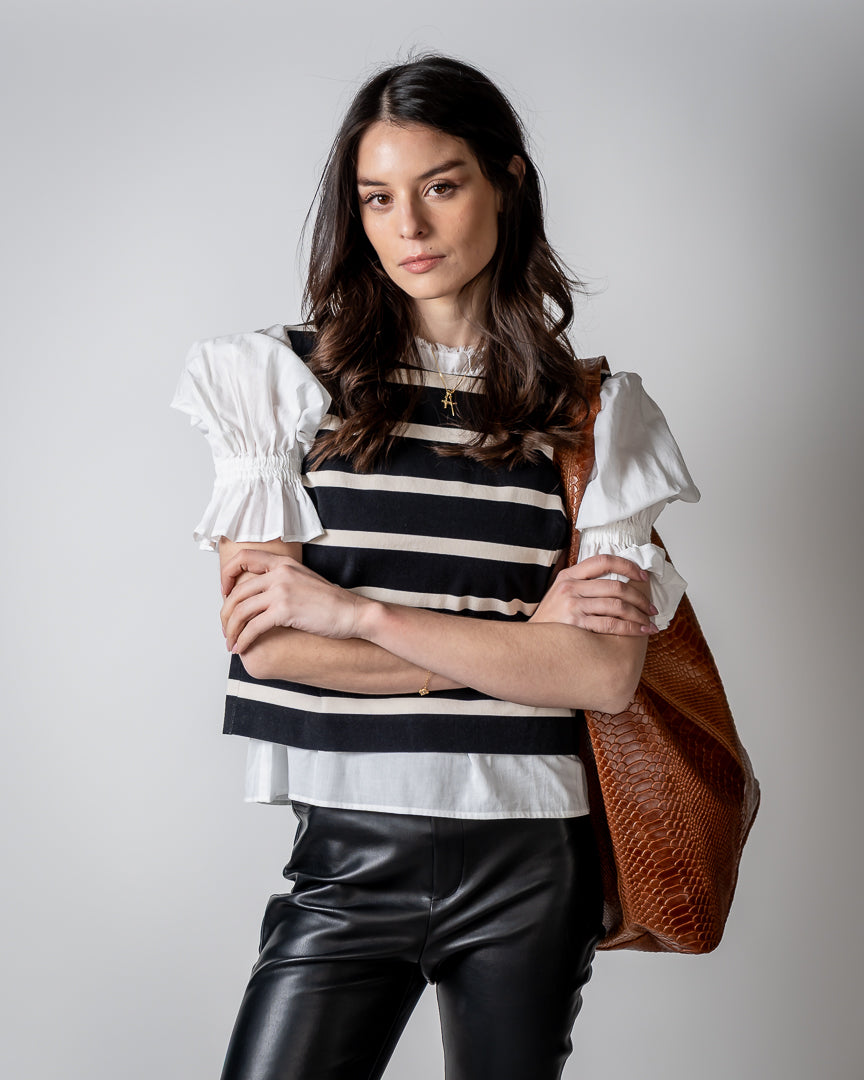 CARTERA AZUCENA CARAMEL