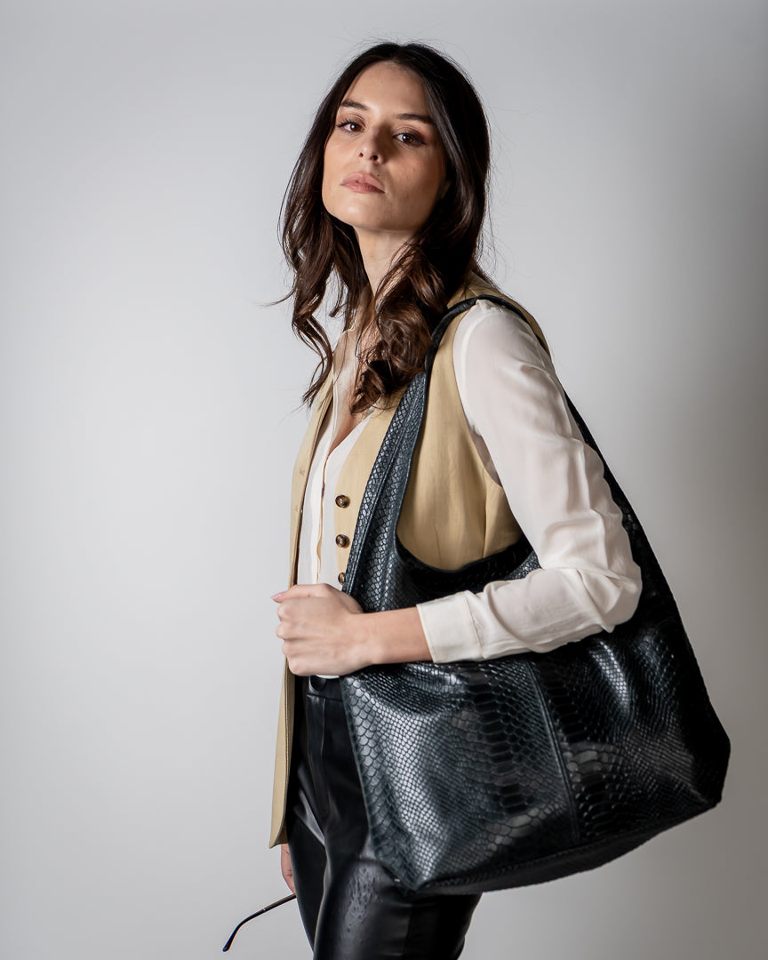 CARTERA AZUCENA NEGRO