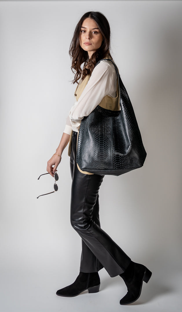 CARTERA AZUCENA NEGRO