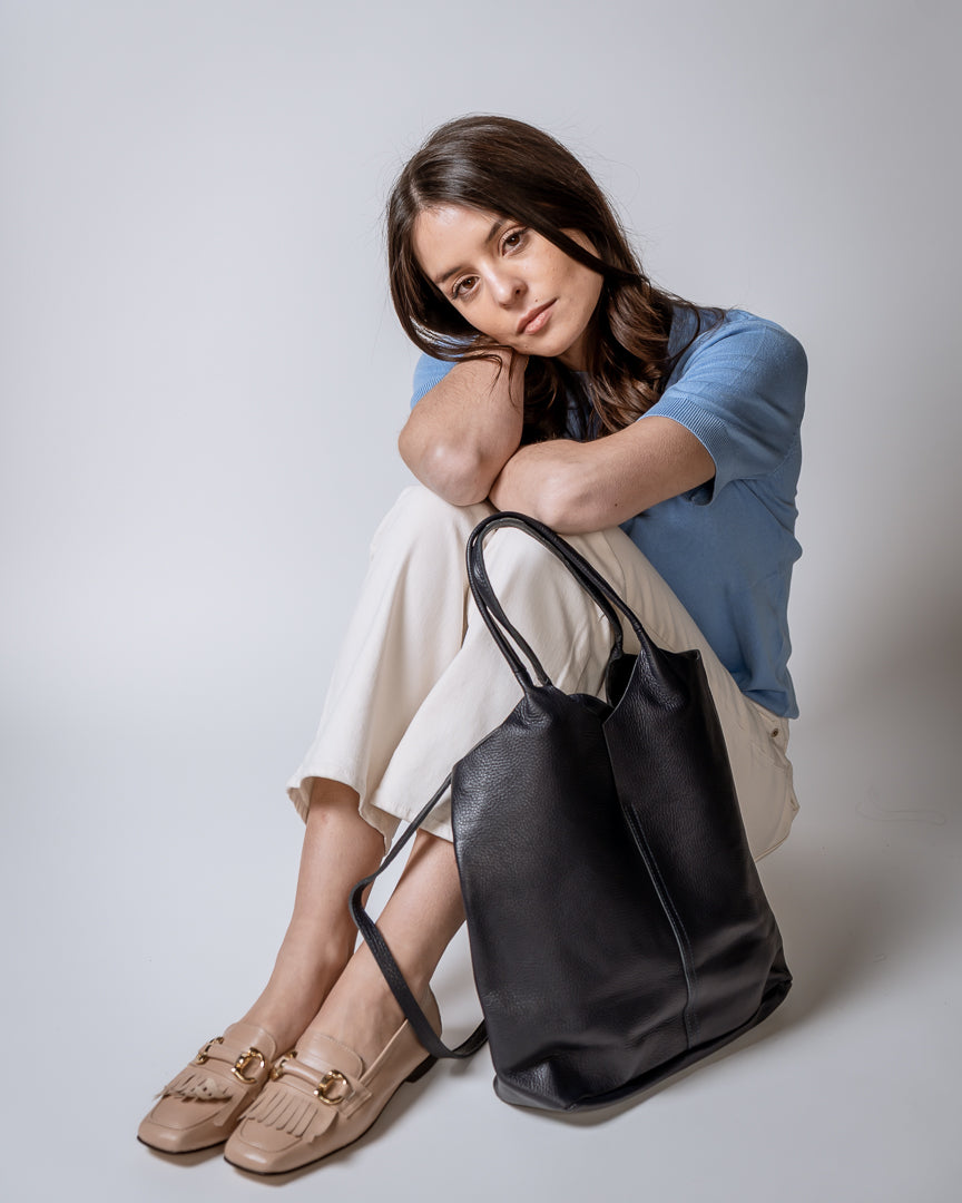 TOTE LUNETTA AZUL