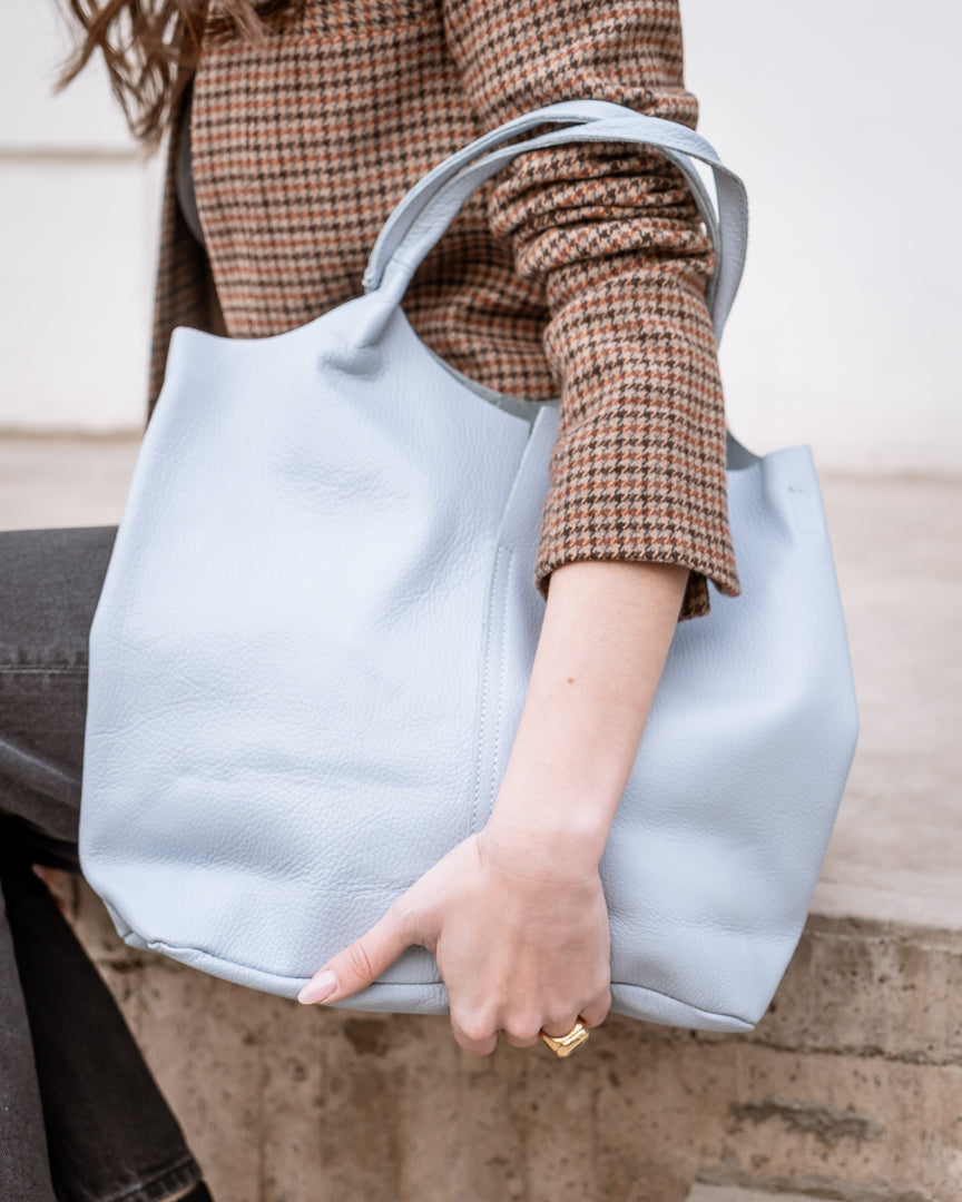 TOTE LUNETTA CELESTE
