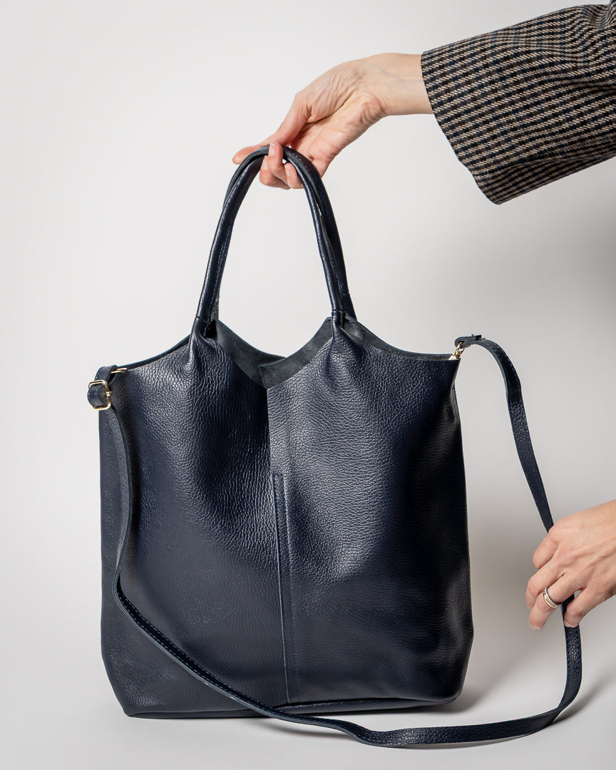 TOTE LUNETTA AZUL