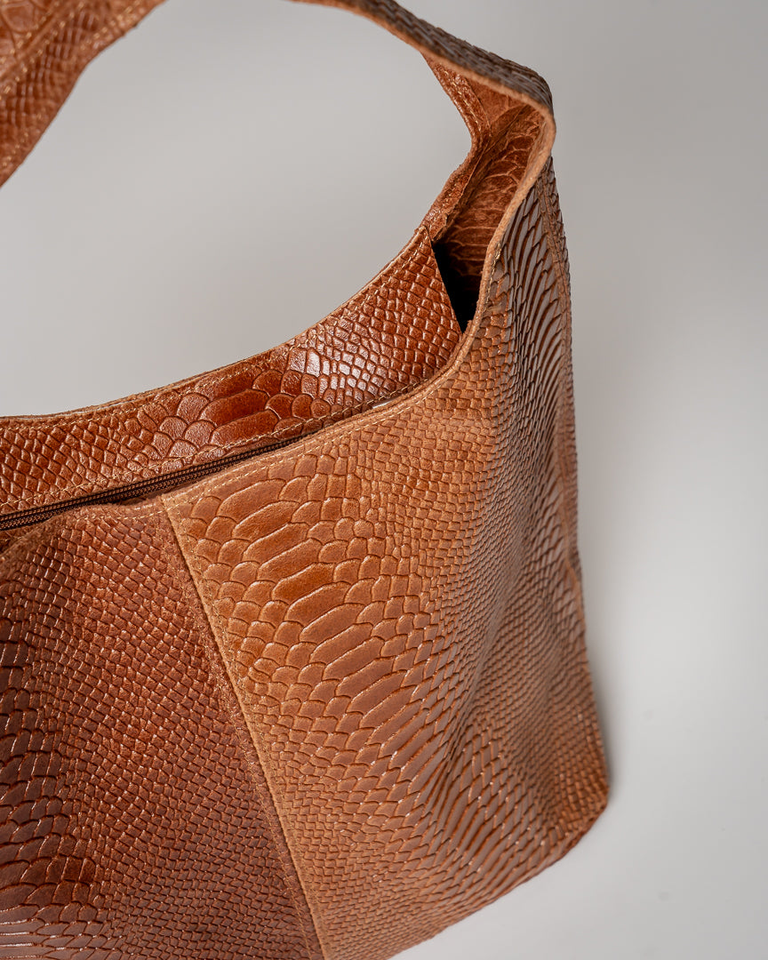 CARTERA AZUCENA CARAMEL