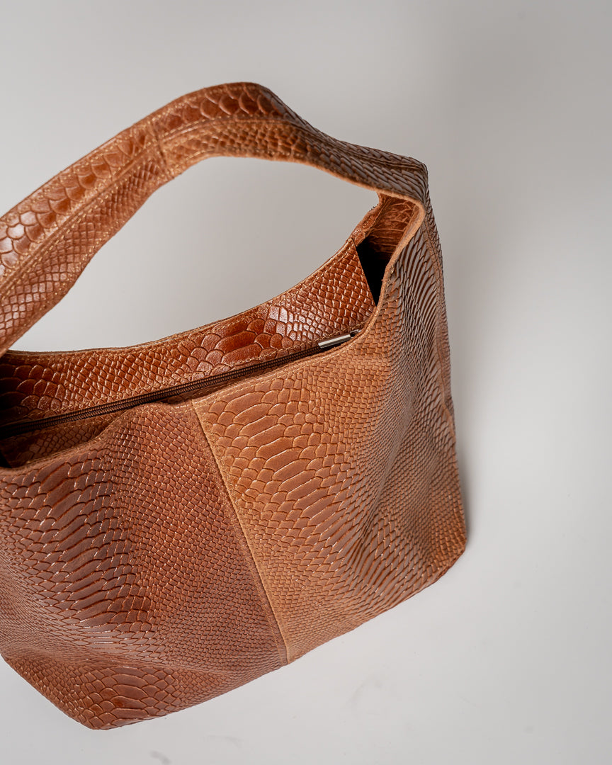 CARTERA AZUCENA CARAMEL