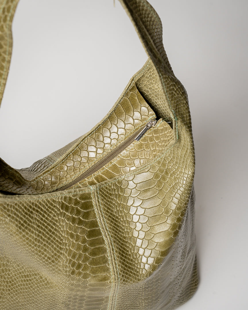 CARTERA AZUCENA VERDE