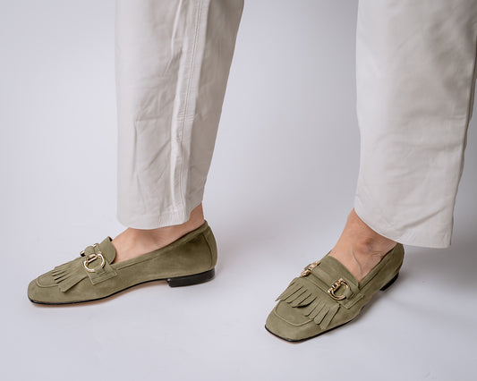 MOCASÍN CON FLECOS ANTE 24-I MARTIAL