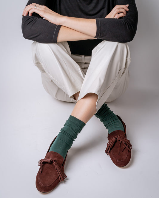 MOCASÍN CON POMPON SERRAJE 24-I MEDOC