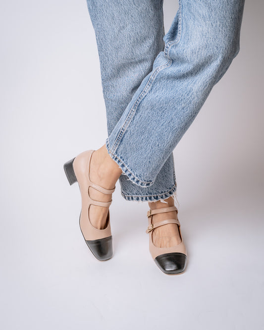 MARY JANE TIBET JUTE/NEGRO