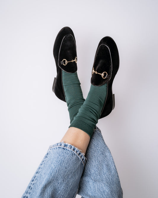 MOCASÍN TERCIOPELO 24-I NEGRO