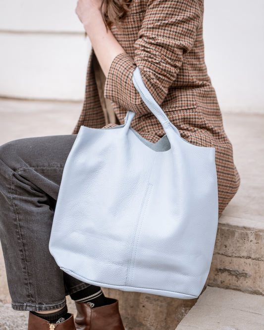 TOTE LUNETTA CELESTE