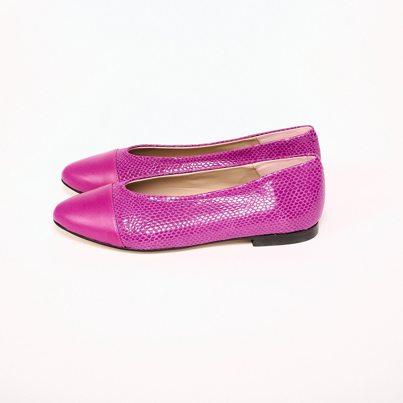 Glove Bicolor Electra Carmin Ante Berry